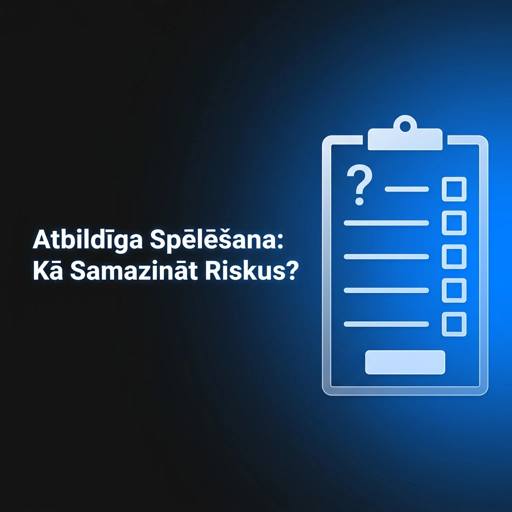 Atbildīga spēlēšana — budžeta kontrole, limitu rīki un demo režīms riska samazināšanai azartspēlēs.
