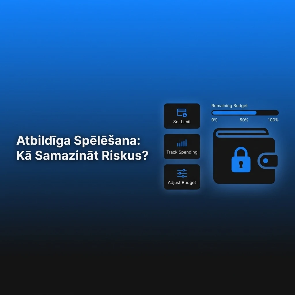 Atbildīga spēlēšana Keno: budžeta kontrole, limiti un riska samazināšana azartspēlēs