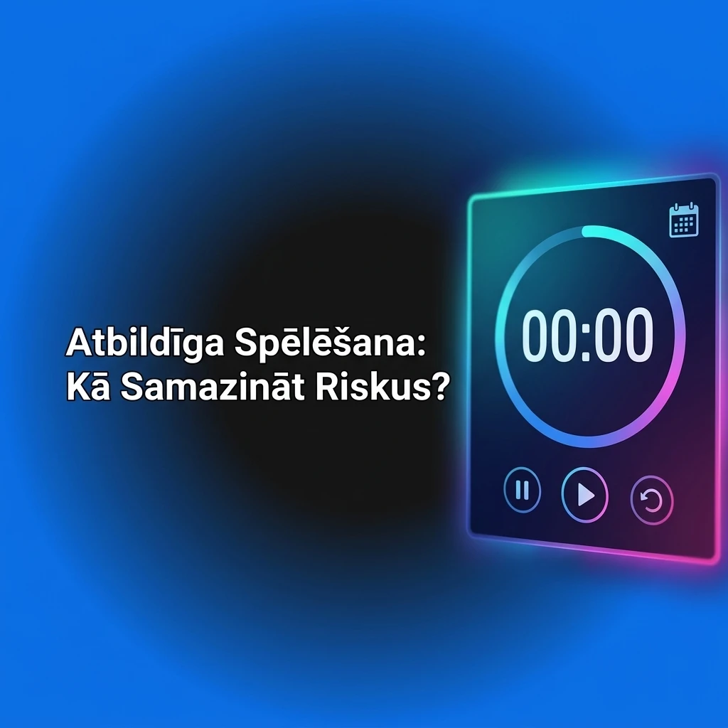 Atbildīga spēlēšana — padomi riska samazināšanai, budžeta plānošanai un drošai azartspēļu kontrolei.