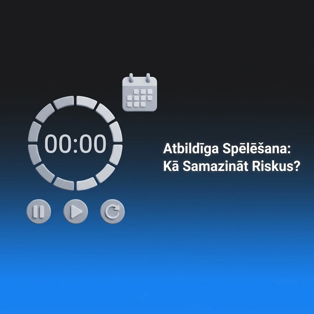 Atbildīga spēlēšana: budžeta kontrole, depozītu limiti un drošas azartspēles bez finansiāla riska