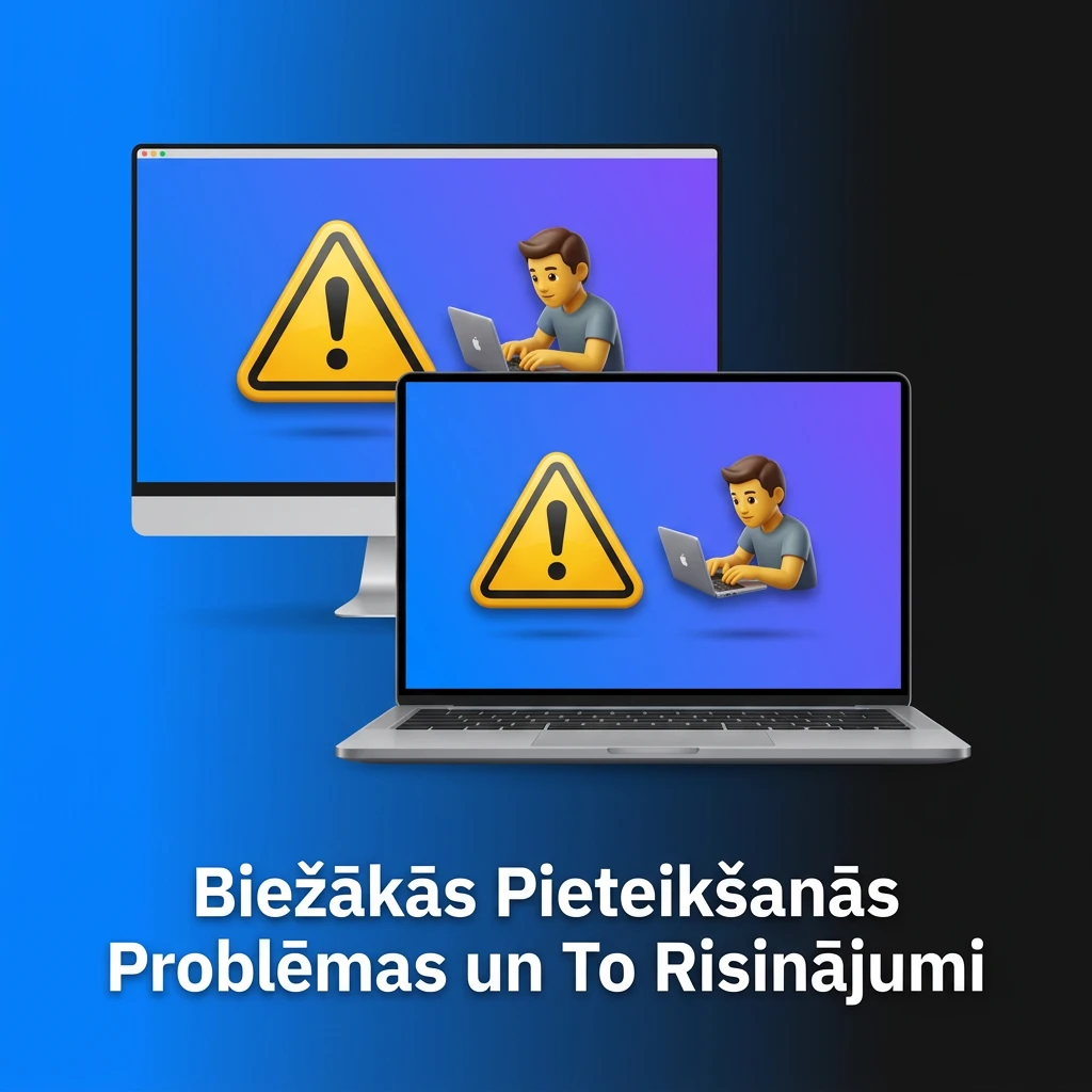 Biežākās pieteikšanās problēmas un risinājumi: nepareiza parole, bloķēts konts, 2FA kļūdas, lapas ielādes problēmas