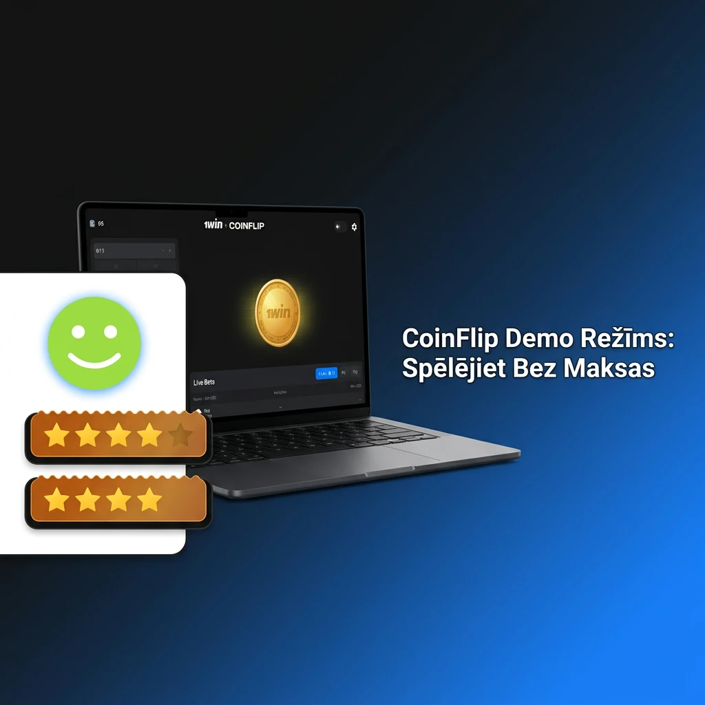 CoinFlip demo režīms 1W platformā — spēlē bez maksas un riska, iepazīsti spēles mehāniku