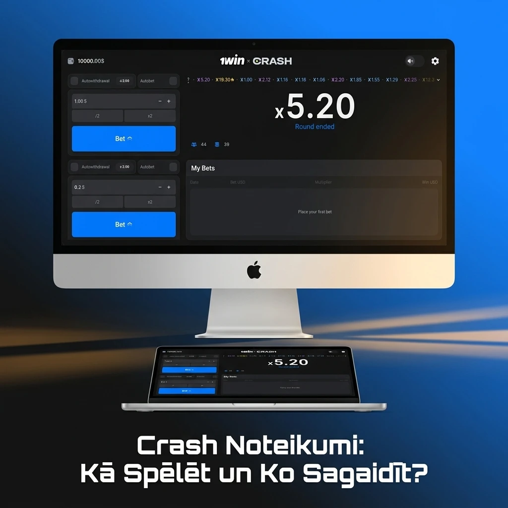 Crash spēle ar augošu multiplikatoru un automātiskās izņemšanas funkciju kazino tiešsaistē