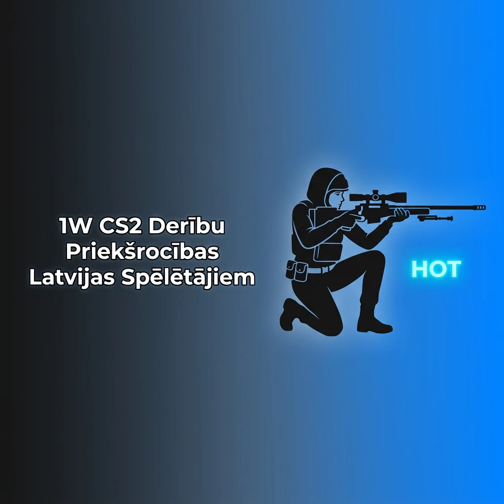 1W CS2 derību priekšrocības Latvijas spēlētājiem – bonusi, maksājumi, koeficienti un mobilā lietotne