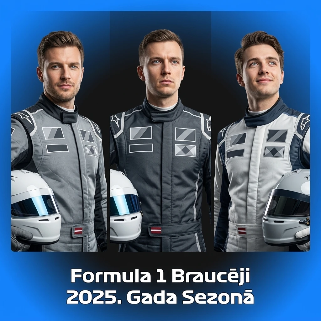 Formula 1 2025. gada sezonas komandas un braucēji ar čempionāta uzvaras koeficientiem