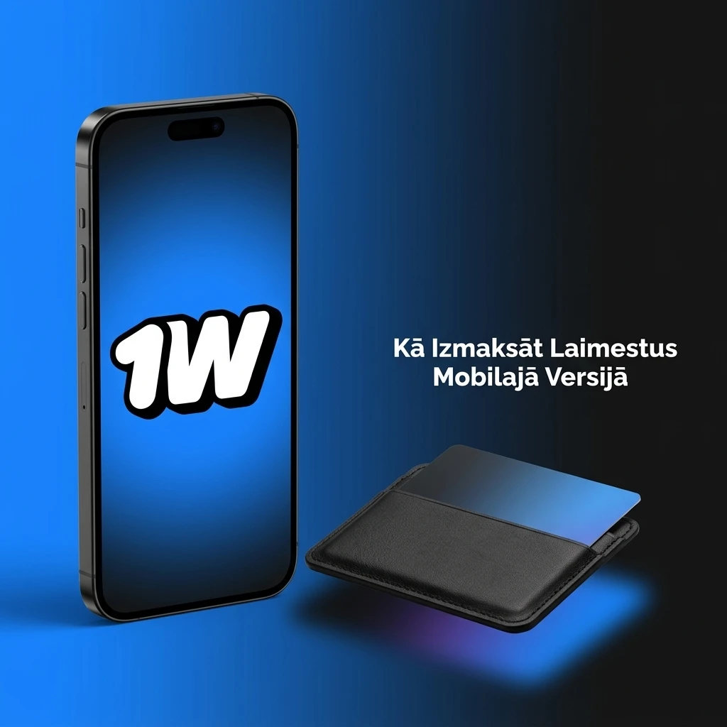 Mobilās versijas izmaksu process 1w kontā — soļi kā izmaksāt laimestus ātri un vienkārši