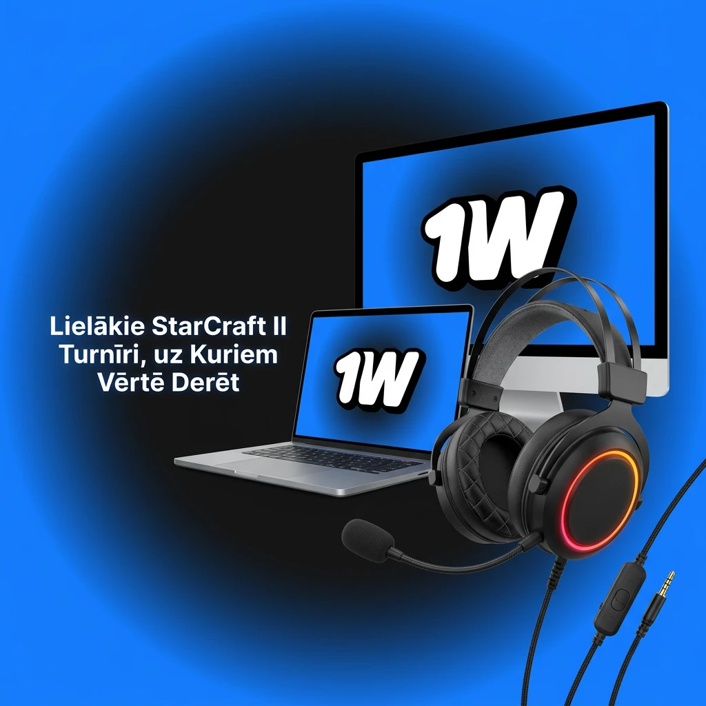 StarCraft II lielākie turnīri derībām: EWC, GSL, IEM Katowice, ESL Masters un citi prestižākie notikumi