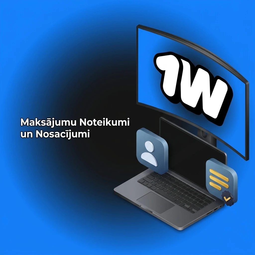 1w maksājumu noteikumi Latvijā – droši depozīti, izmaksas un konta verifikācija