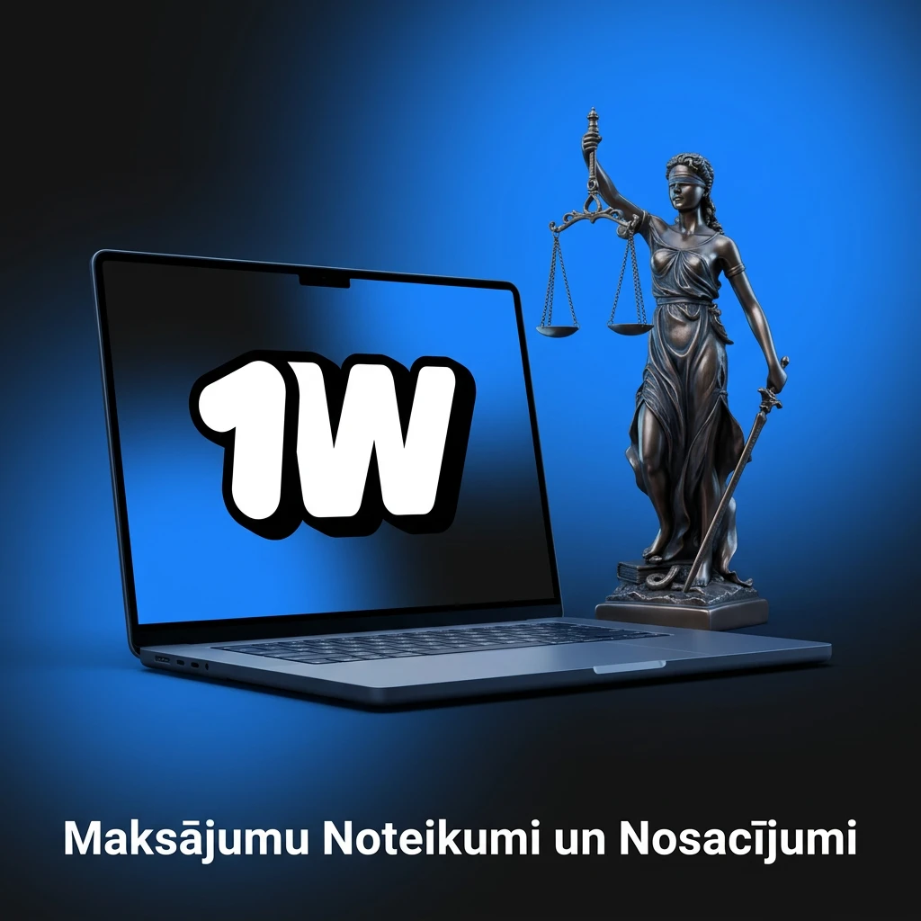 1W maksājumu noteikumi Latvijā: drošas transakcijas, verifikācija, bonusi un depozīta limiti