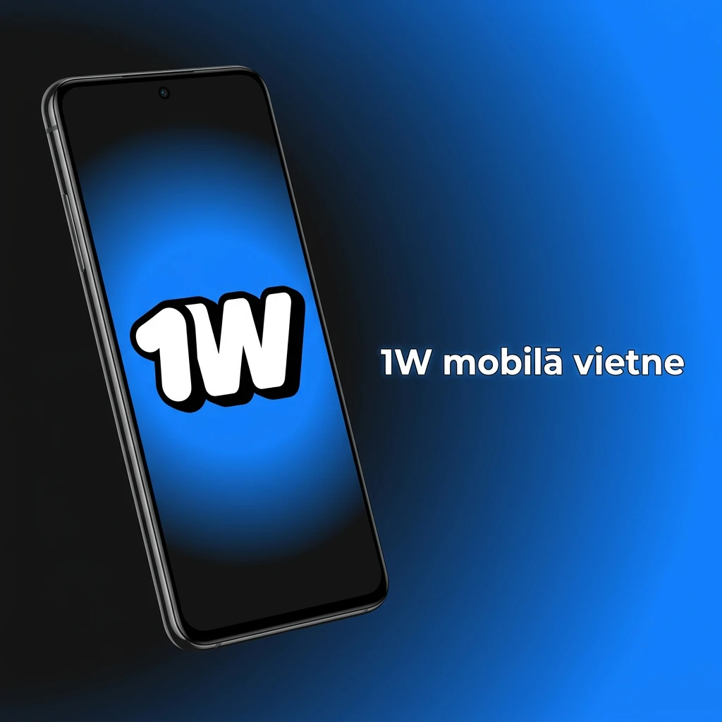 1W mobilā vietne viedtālrunī un planšetdatorā – sporta likmes un kazino spēles pārlūkprogrammā