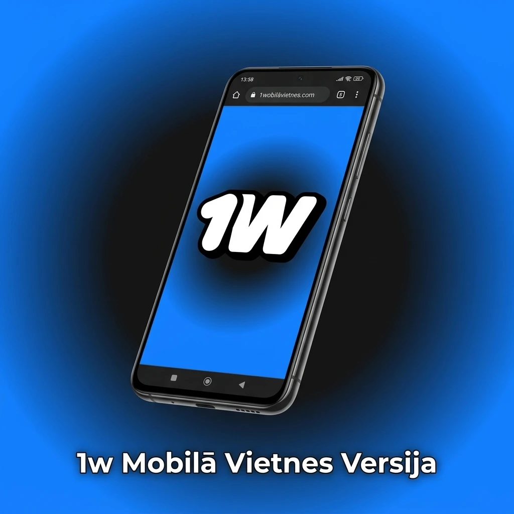 1w mobilā vietne viedtālrunim – ātrs ielādes laiks, spēļu katalogs, depozīti un tiešraides likmes pārlūkā