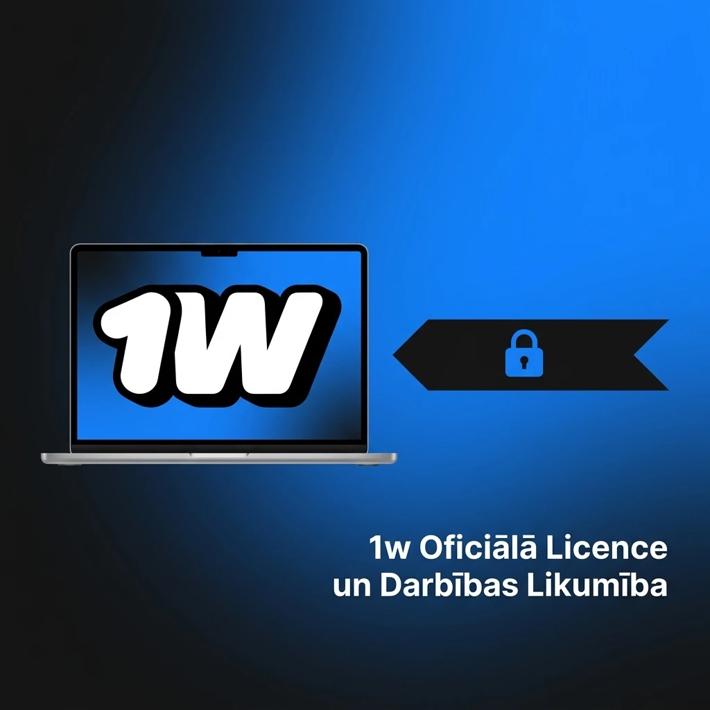 1w kazino oficiālā Curaçao eGaming licence, kas garantē godīgas spēles un spēlētāju tiesību aizsardzību