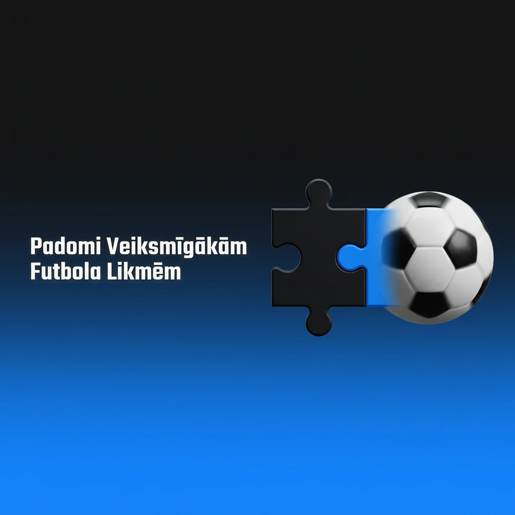 Futbola likmju padomi — komandas forma, statistika, ārējie faktori un budžeta pārvaldība