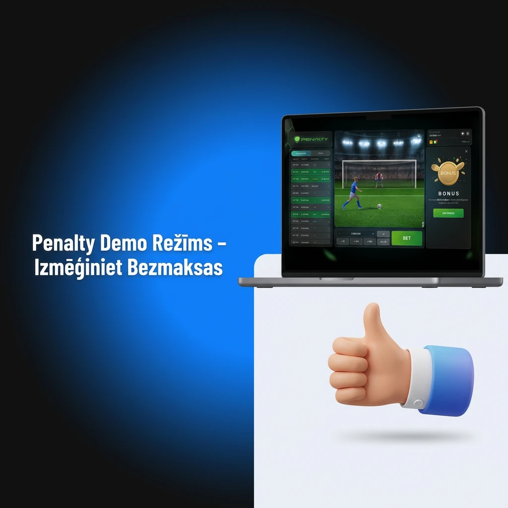 Penalty demo režīms — spēlē bez riska ar virtuāliem žetoniem, izmēģini mehāniku un likmes bez reālas naudas