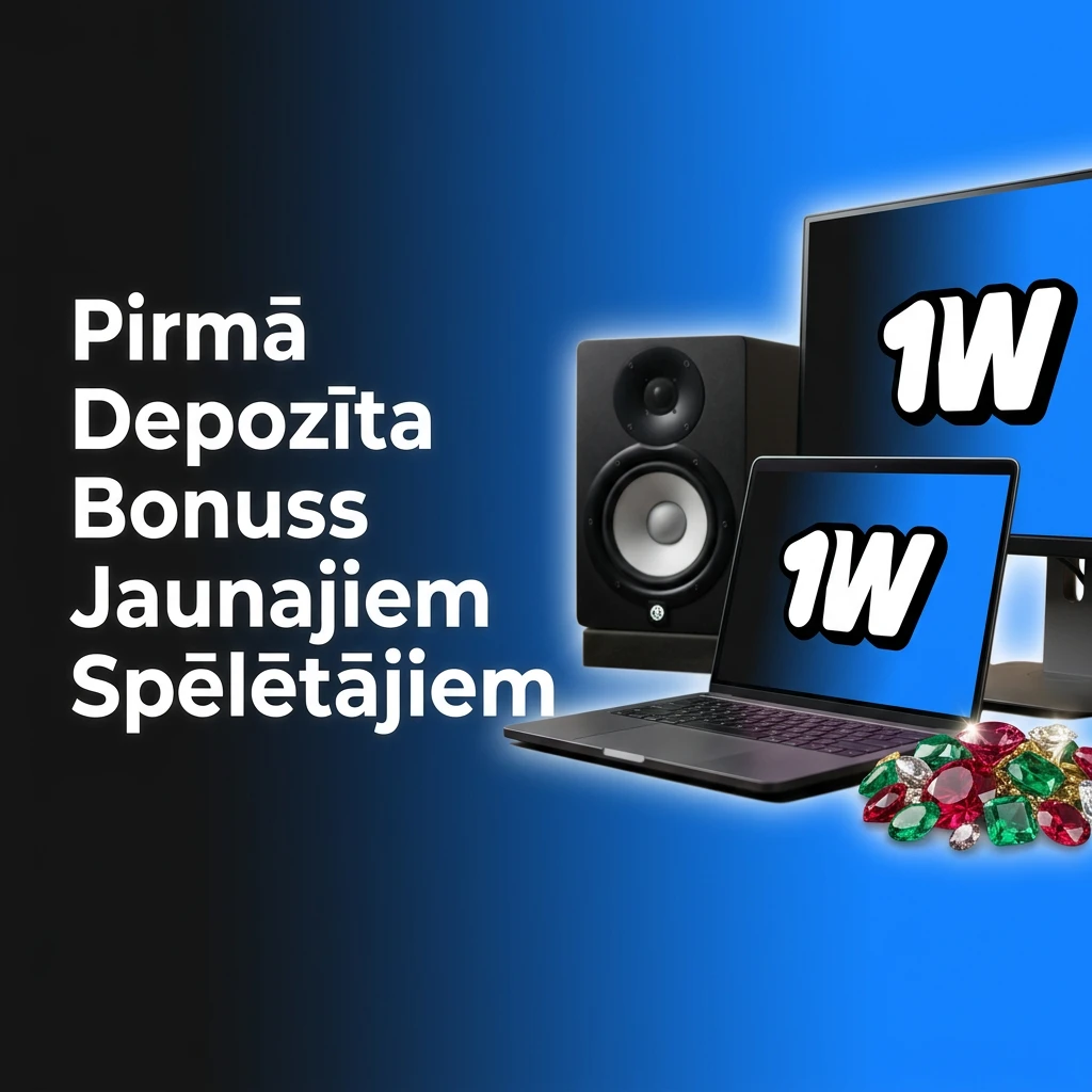 1W jaunajiem spēlētājiem Latvijā: bonuss līdz 600% pirmajiem 4 depozītiem un 500 bezmaksas griezieni