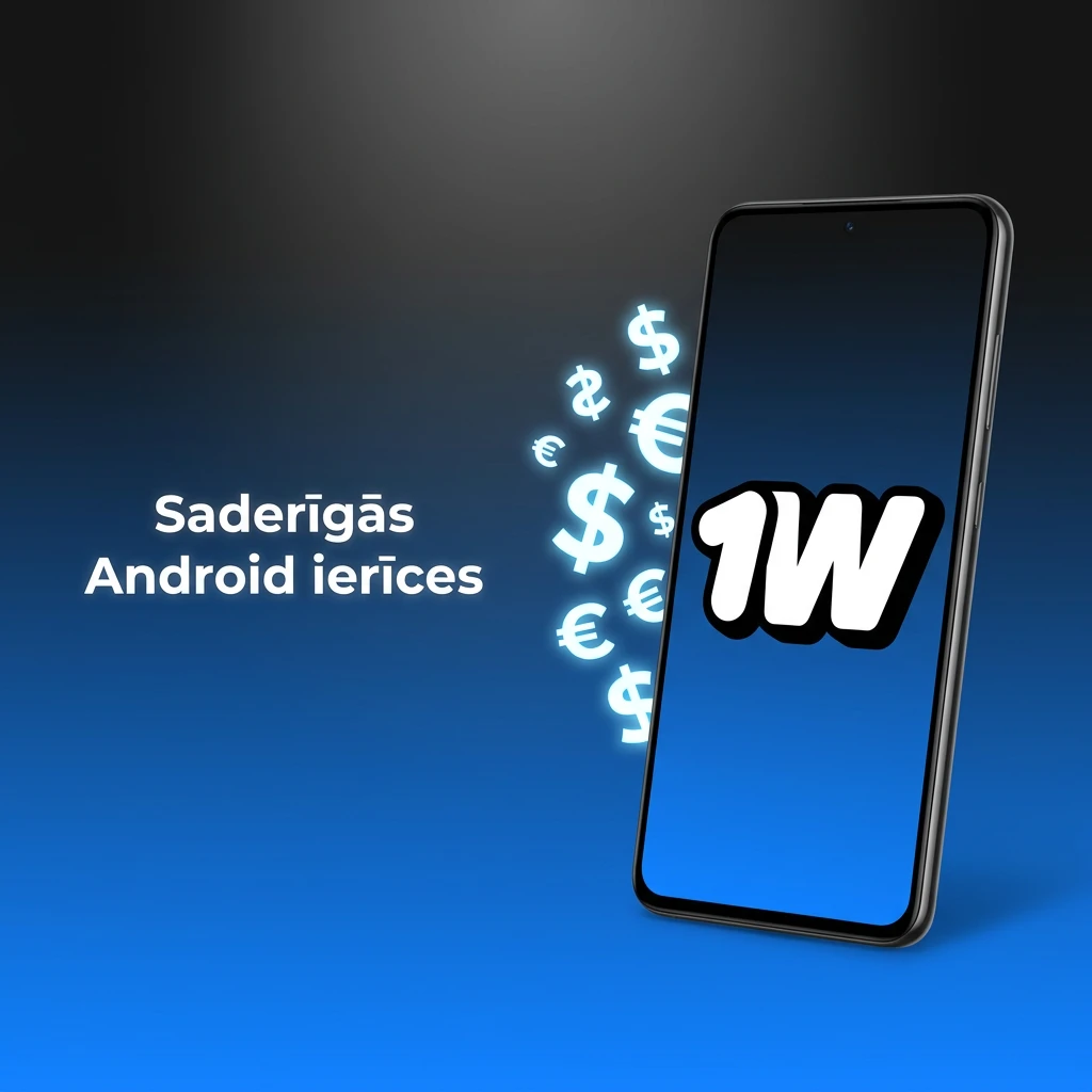 Saderīgās Android ierīces 1W lietotnei: Samsung, Xiaomi, Google Pixel, Huawei un citi modeļi