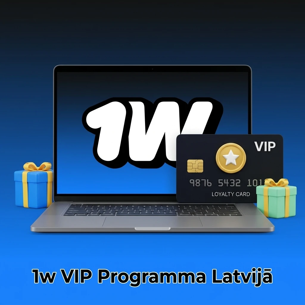 1w VIP programma Latvijā – lojalitātes līmeņi, naudas atmaksas, ātrākas izmaksas un ekskluzīvi bonusi