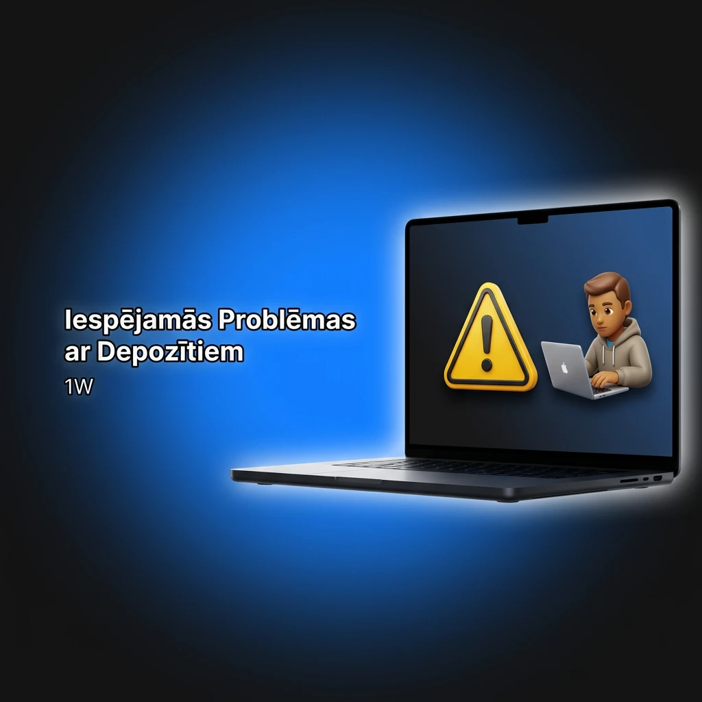 1W depozītu iespējamās problēmas: neapstiprināti darījumi, nepareiza adrese, verifikācija, kontu limiti