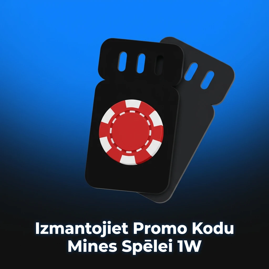 1W kazino promo kods 1WBTSLV Mines spēlei – aktivizē bonusu pie pirmā depozīta