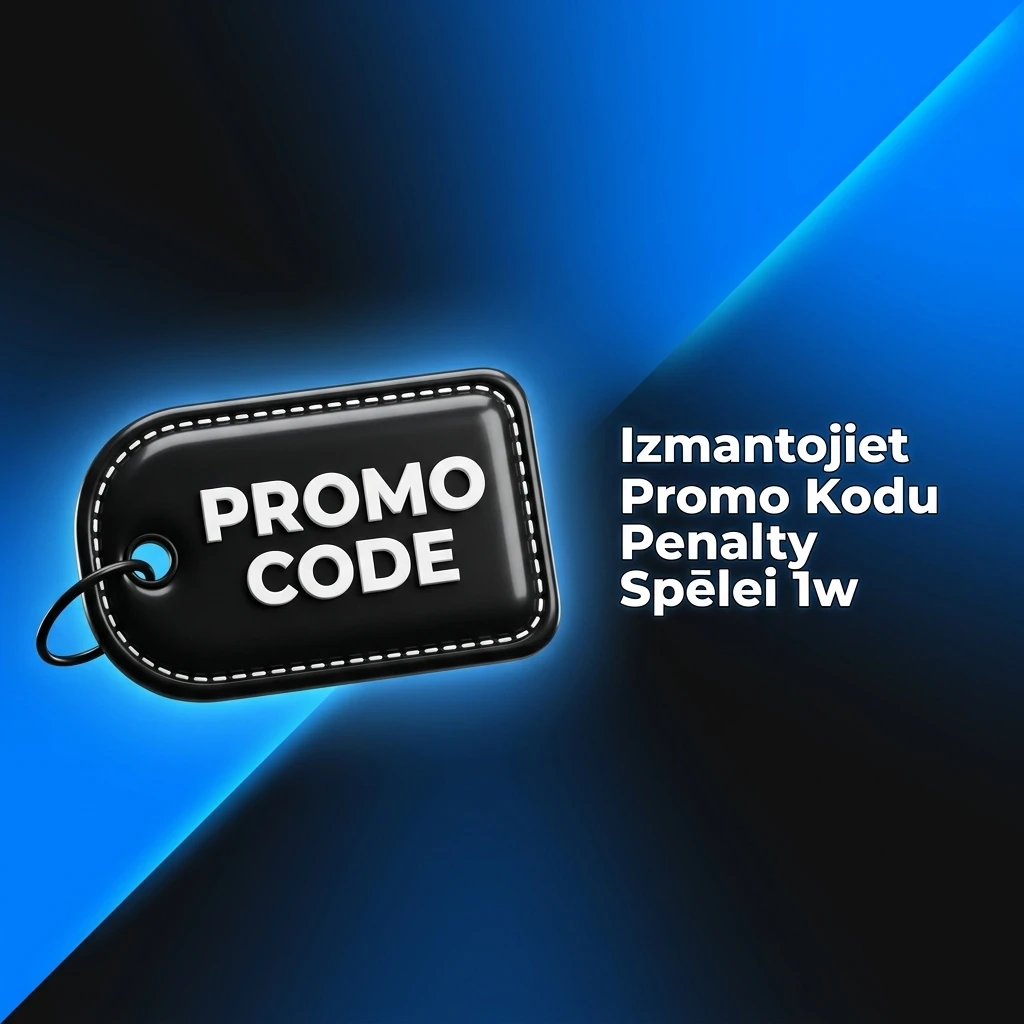 Penalty 1w spēles promo kods 1wBONUS bonusa aktivizēšanai reģistrācijas laikā