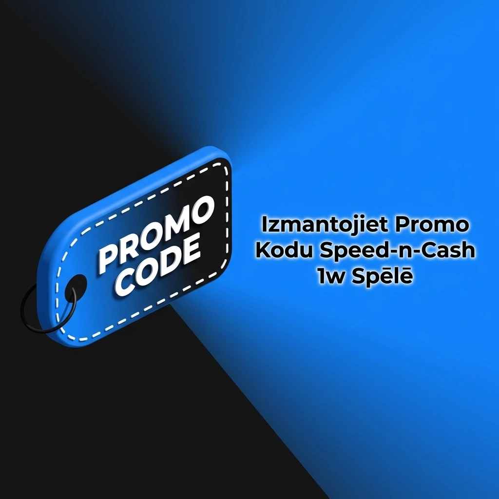 1w kazino Speed-n-Cash spēle ar promo kodu 1wLAT Latvijas spēlētājiem bonusa aktivizēšanai