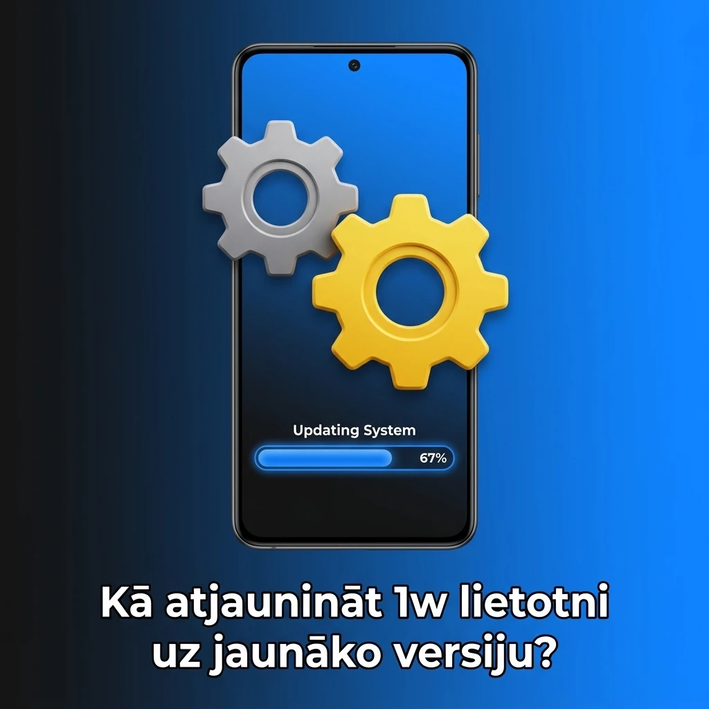 1w lietotnes atjaunināšana Android un iOS ierīcēs — APK lejupielāde un PWA automātiska atjaunināšana