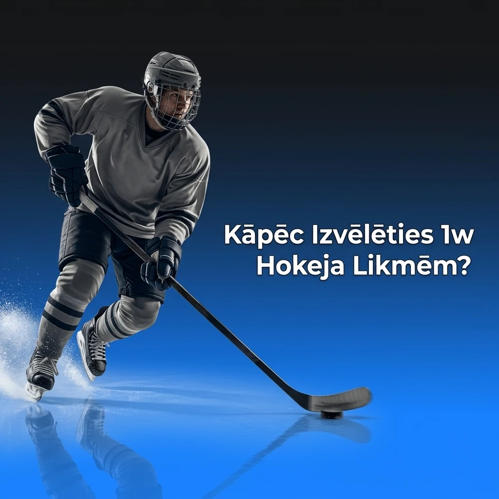 1w hokeja likmju platforma Latvijā – plašs klāsts, konkurētspējīgi koeficienti un droša vide