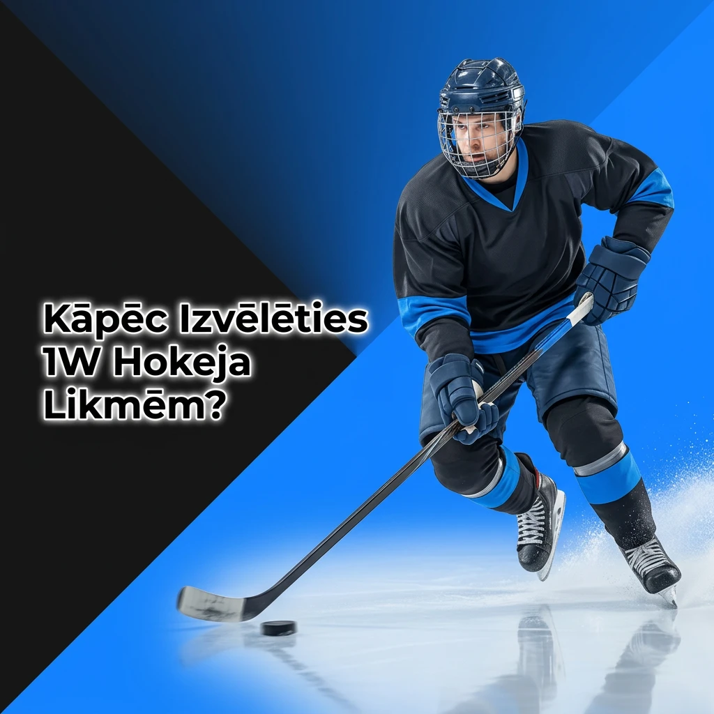 1W hokeja likmju platforma Latvijā – plašs klāsts, konkurētspējīgi koeficienti un droša vide