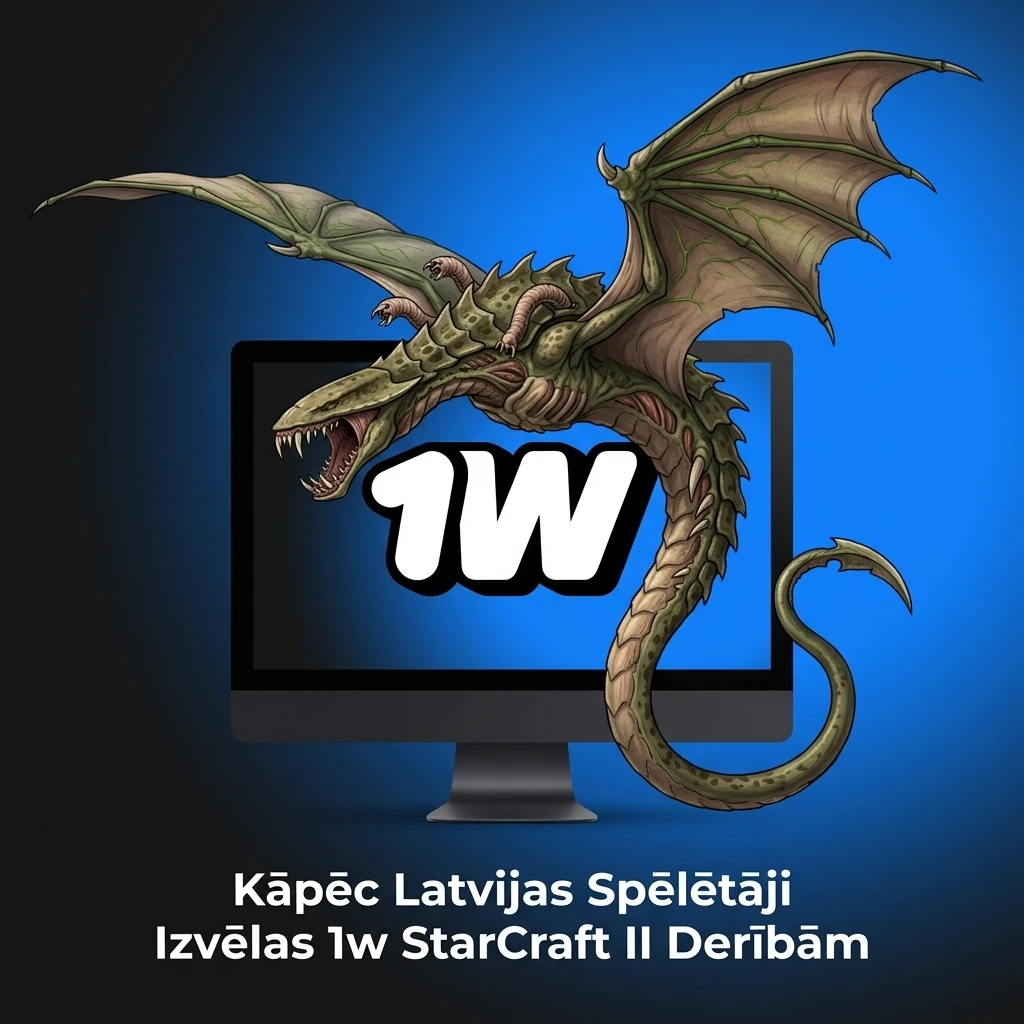 1w platforma Latvijas StarCraft II derību spēlētājiem – bonusi, maksājumi, mobilā app un konkurētspējīgi koeficienti.