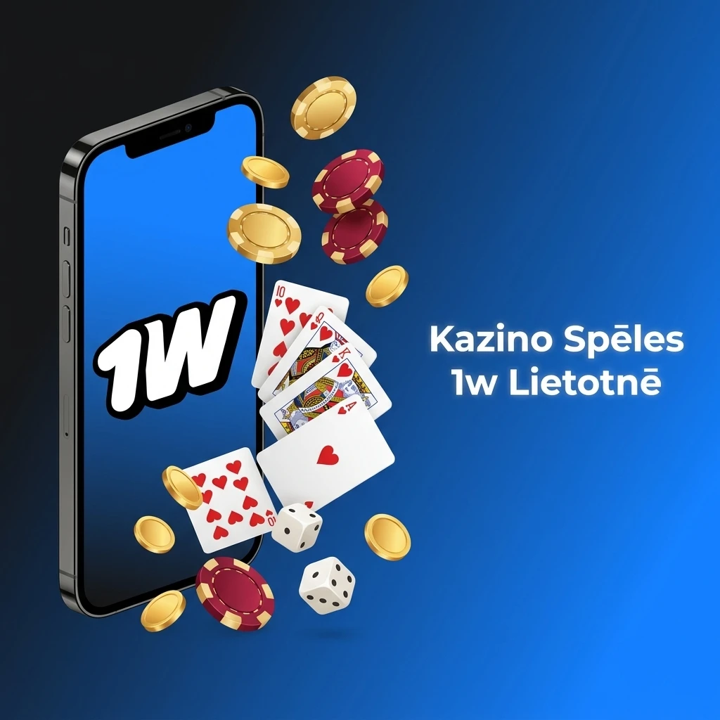 1w kazino lietotne ar simtiem spēļu – automāti, galda spēles un tiešraides kazino no Pragmatic Play, Evolution