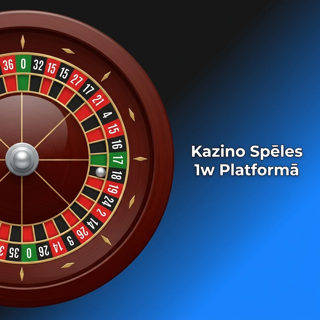 1w kazino platformā pieejamas 5000+ spēles: automāti, rulete, blackjack, live dīleri un jackpot spēles Latvijā.
