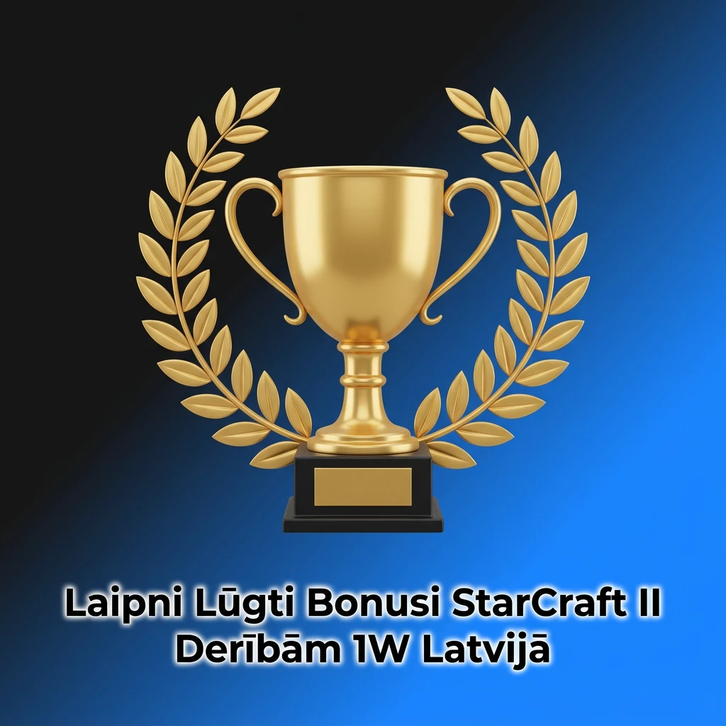 1W Latvijas laipni lūgti bonuss līdz 600% un 500 bezmaksas griezieniem StarCraft II derībām