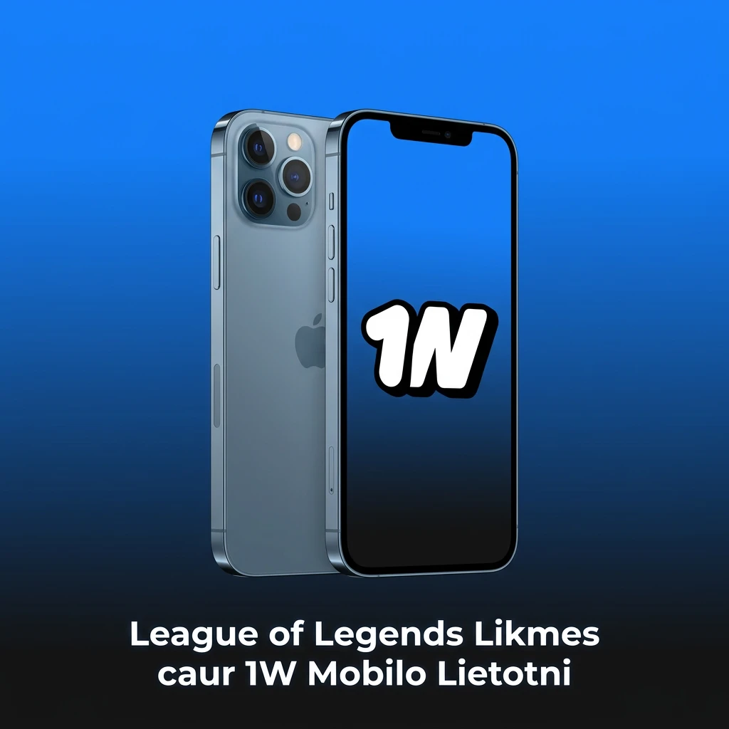1W mobilā lietotne LoL likmēm — lejupielāde, reģistrācija un likmes veikšana Android un iOS