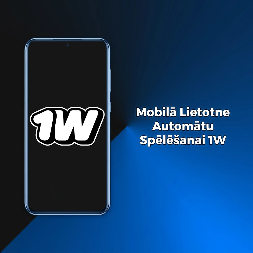 1W mobilā lietotne automātu spēlēšanai – lejupielāde Android, iOS un Google Play ierīcēm