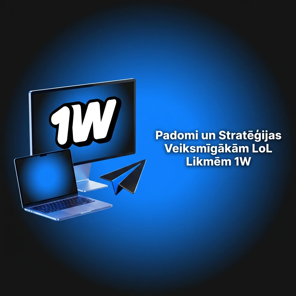 LoL likmju padomi un stratēģijas veiksmīgākām sporta likmēm platformā 1W