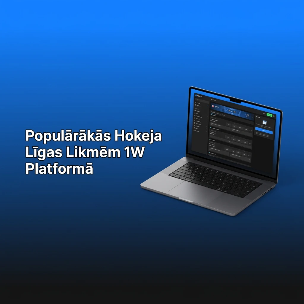 Hokeja līgas likmēm 1W platformā – NHL, KHL, SHL, IIHF, Latvijas virslīga un citas sacensības