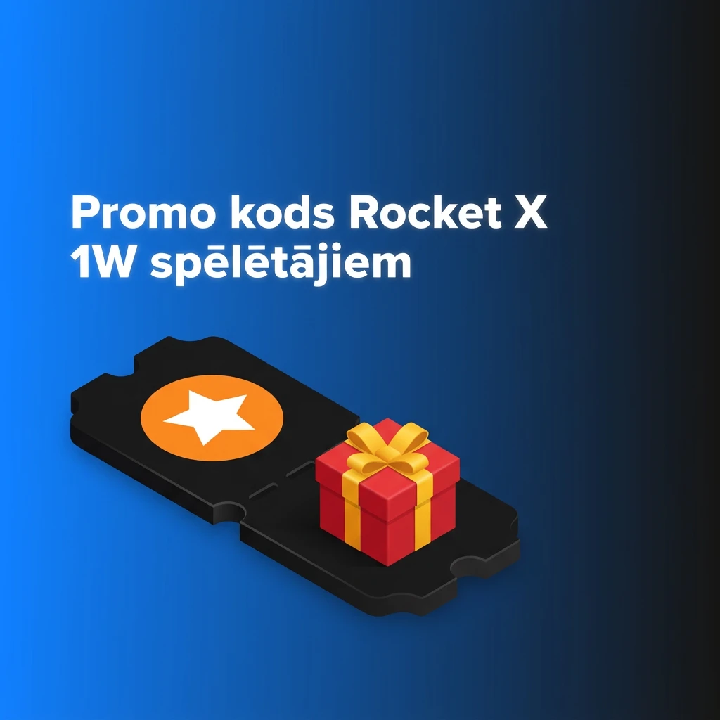 Promo kods 1WLAT Rocket X 1W spēlētājiem – saņem bonusu pie pirmā depozīta
