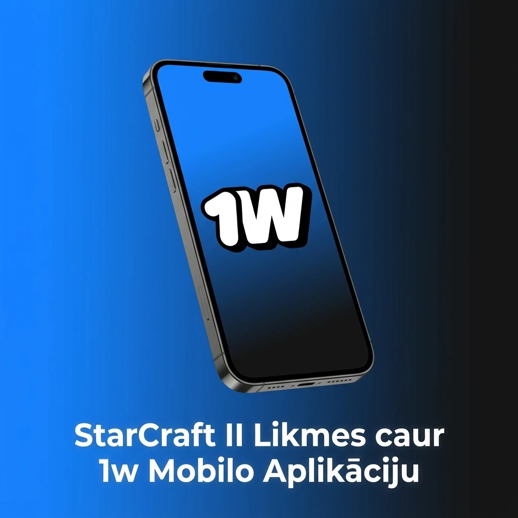 1win mobilā aplikācija StarCraft II likmēm — sekojiet mačiem un veiciet likmes jebkurā vietā