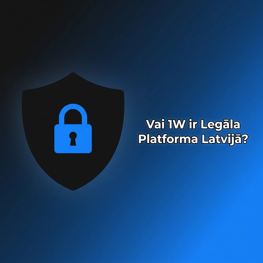 1W licencēta azartspēļu platforma Latvijā – droša spēlēšana, datu aizsardzība un atbildīgas spēles rīki